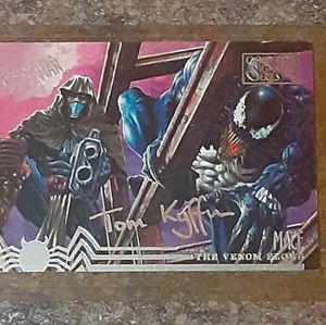 Fleer Ultra Spiderman Gold Foil Signature Series M